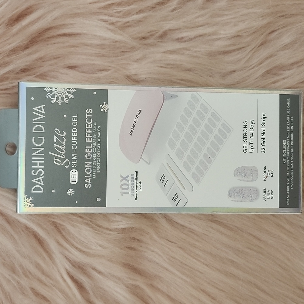 Brand New DASHING DIVA GLAZE LED SEMI-CURED SALON GEL NAIL EFFECTS